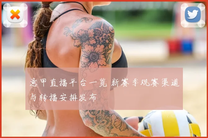 意甲直播平台一览 新赛季观赛渠道与转播安排发布
